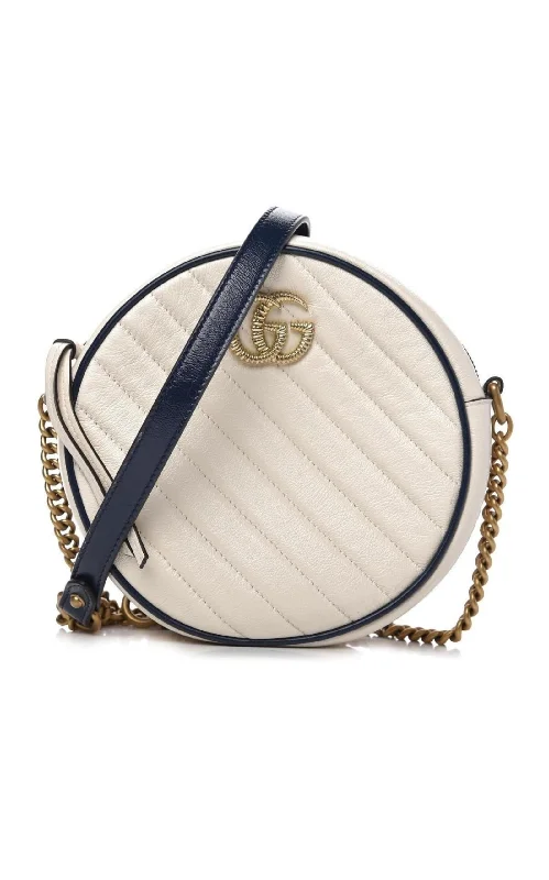 GG Marmont Round Shoulder Bag