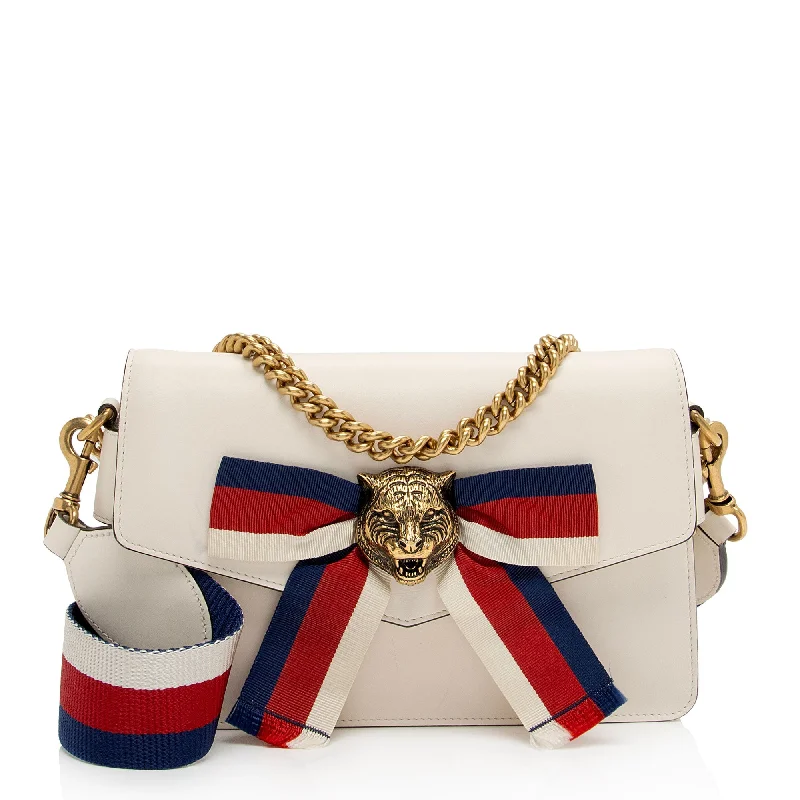 Gucci Calfskin Tiger Broadway Mini Shoulder Bag (SHF-fnniLy)