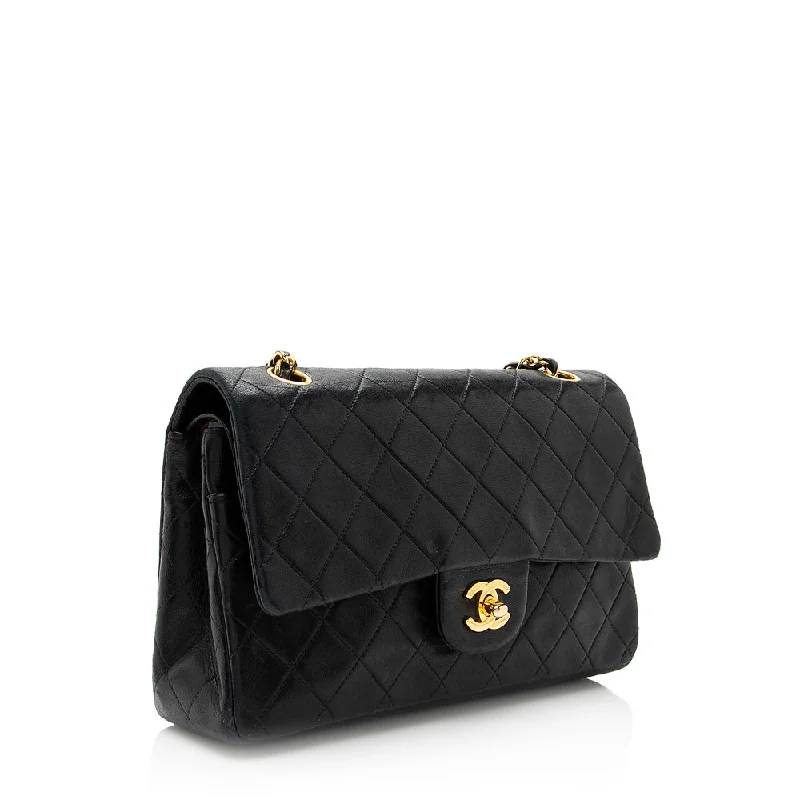 Chanel Vintage Lambskin Classic Medium Double Flap Bag (20428)