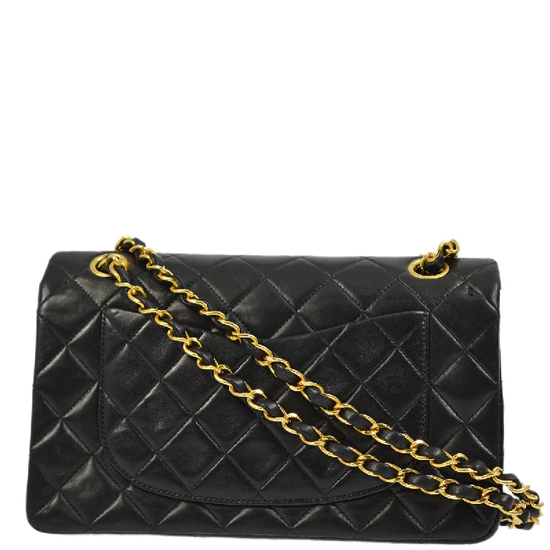 Chanel 1996-1997 Lambskin Small Classic Double Flap Bag