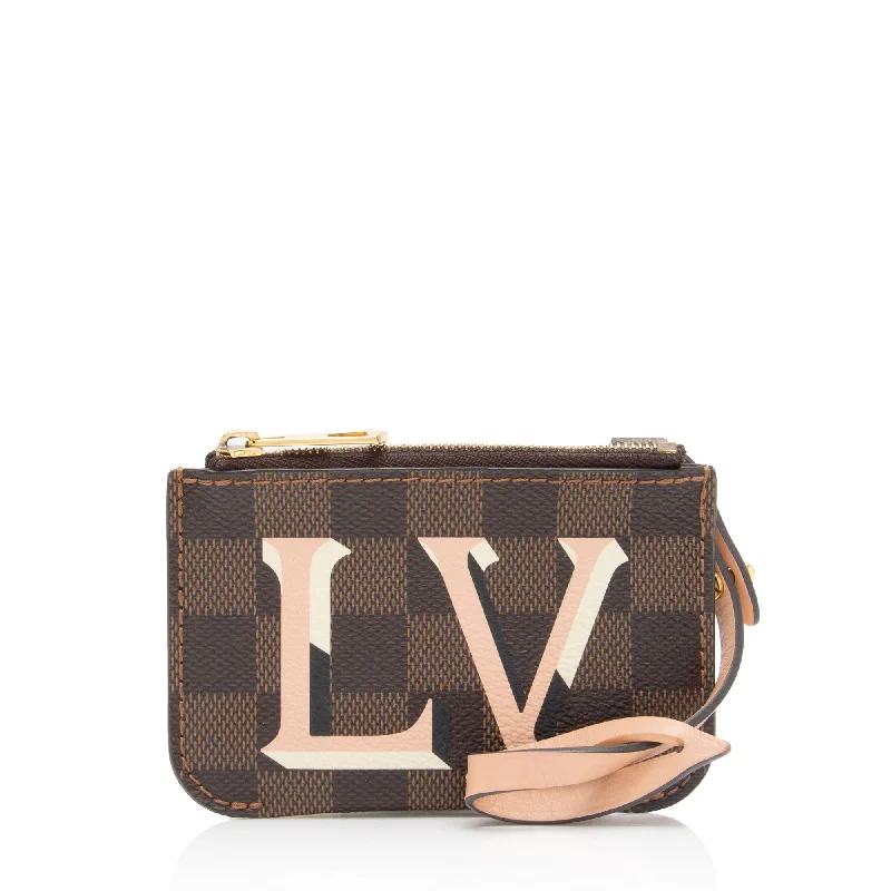 Louis Vuitton Damier Ebene Belmont PM Pochette (SHF-f1Rdoi)