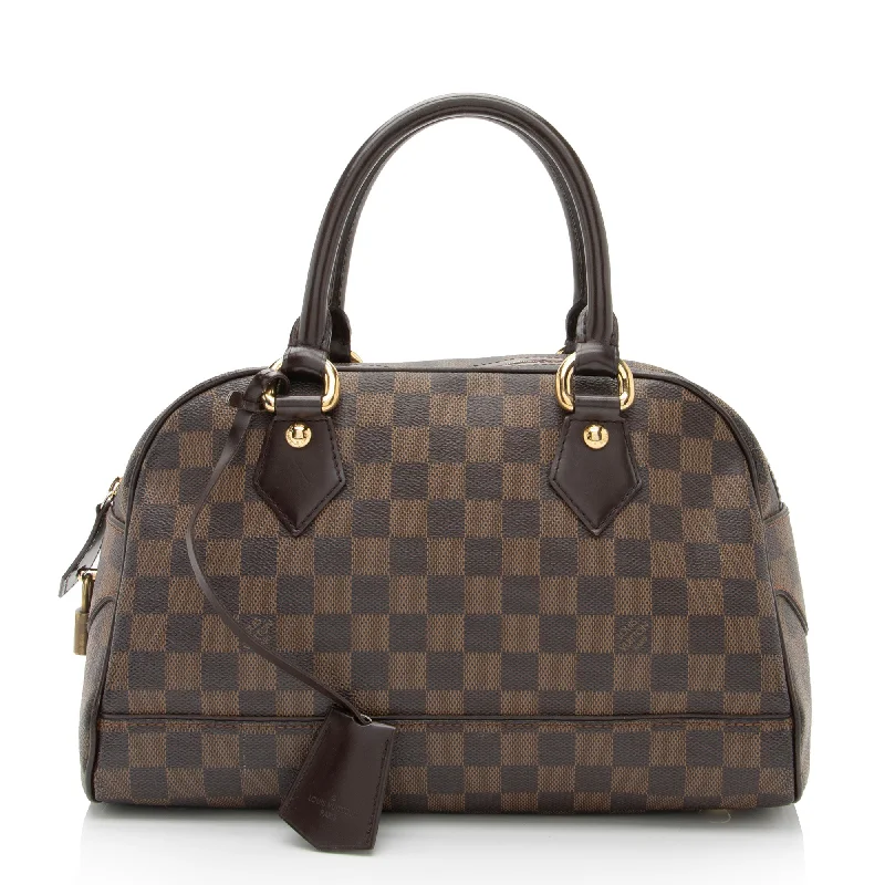 Louis Vuitton Damier Ebene Duomo Satchel (SHF-Xc3fau)