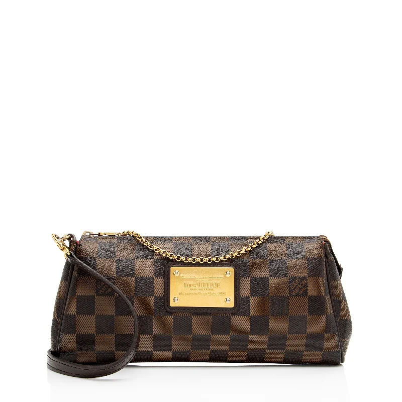 Louis Vuitton Damier Ebene Eva Clutch (SHF-1Jabzz)