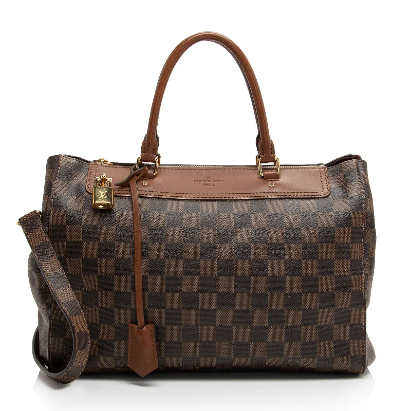 Louis Vuitton Damier Ebene Greenwich Satchel (SHF-XapNbT)