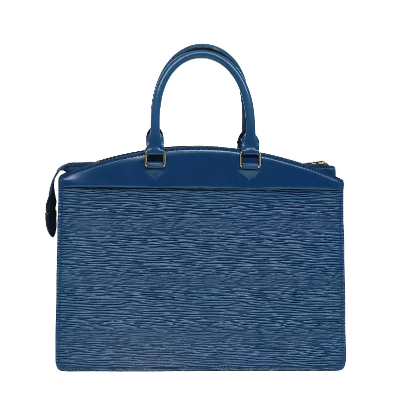 LOUIS VUITTON Epi Riviera Hand Bag Blue M48185 LV th5239