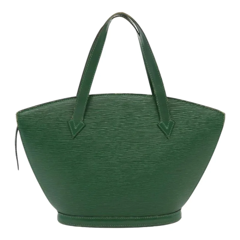 LOUIS VUITTON Epi Saint Jacques Hand Bag Green M52274 LV 85256