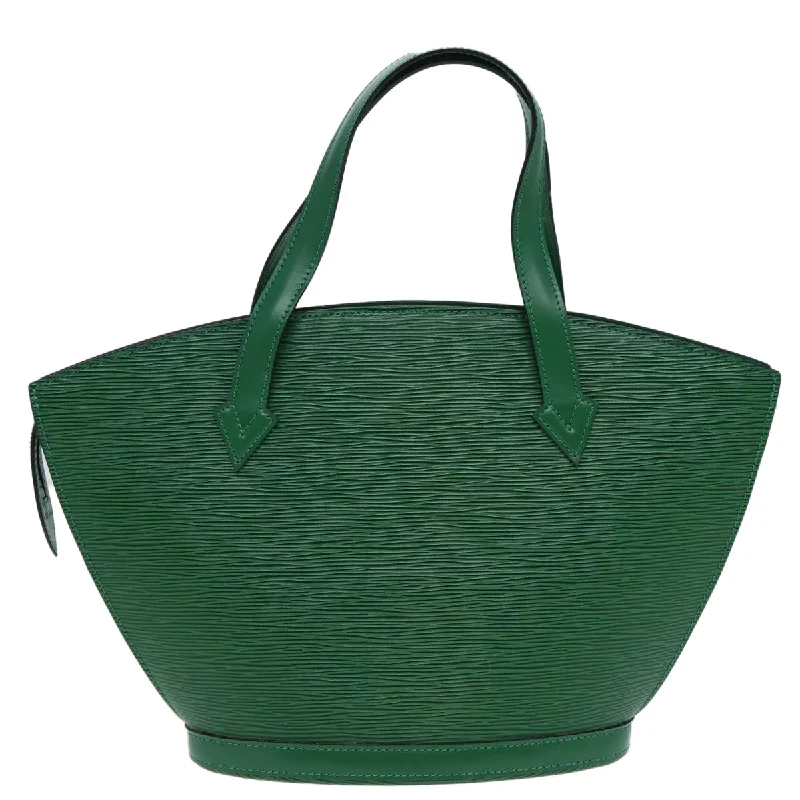 LOUIS VUITTON Epi Saint Jacques Hand Bag Green M52274 LV 87261