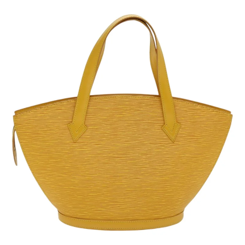 LOUIS VUITTON Epi Saint Jacques Hand Bag Yellow M52279 LV 85912