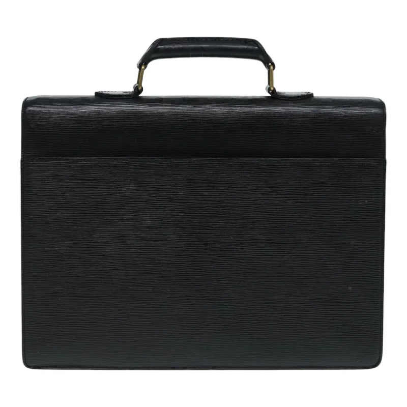 LOUIS VUITTON Epi Serviette Conseiller Briefcase Black M54422 LV 87891