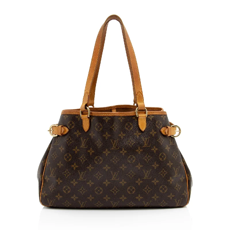 Louis Vuitton Monogram Canvas Batignolles Horizontal Tote (SHF-y51xRF)