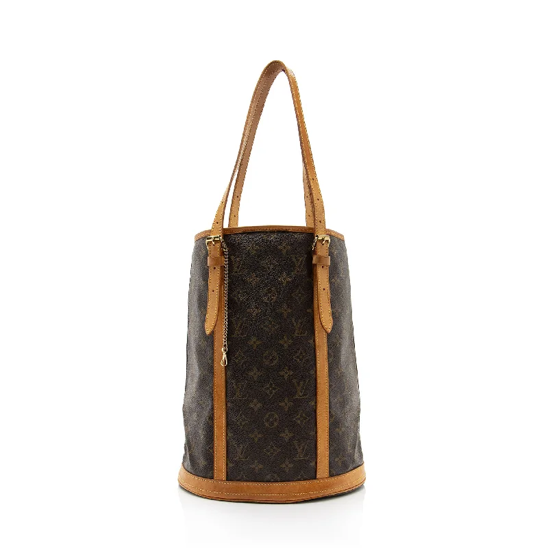 Louis Vuitton Monogram Canvas Bucket GM Tote (SHF-RnIGXM)