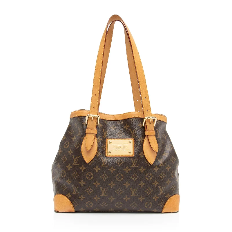 Louis Vuitton Monogram Canvas Hampstead MM Tote (SHF-mtf6IP)