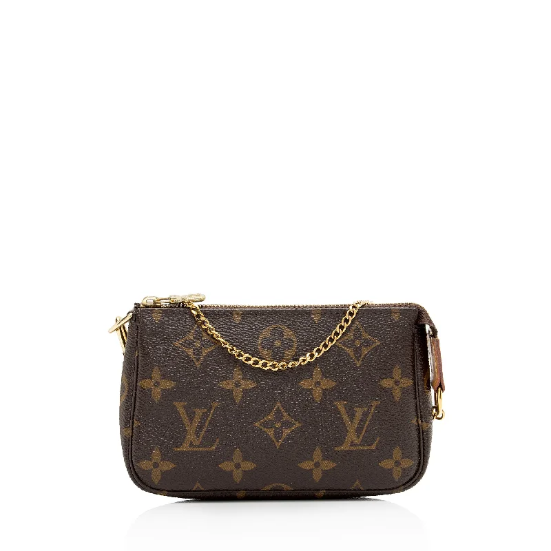 Louis Vuitton Monogram Canvas Mini Pochette Accessoires (SHF-s84SHR)