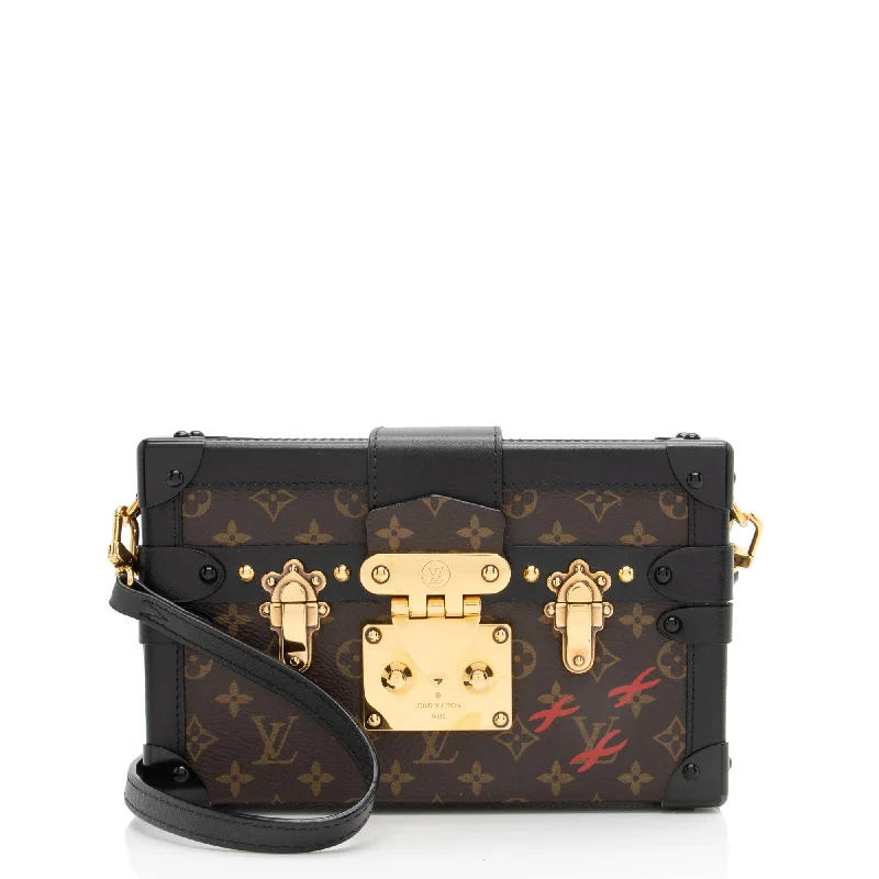 Louis Vuitton Monogram Canvas Petite Malle Bag (SHF-m9MtFU)