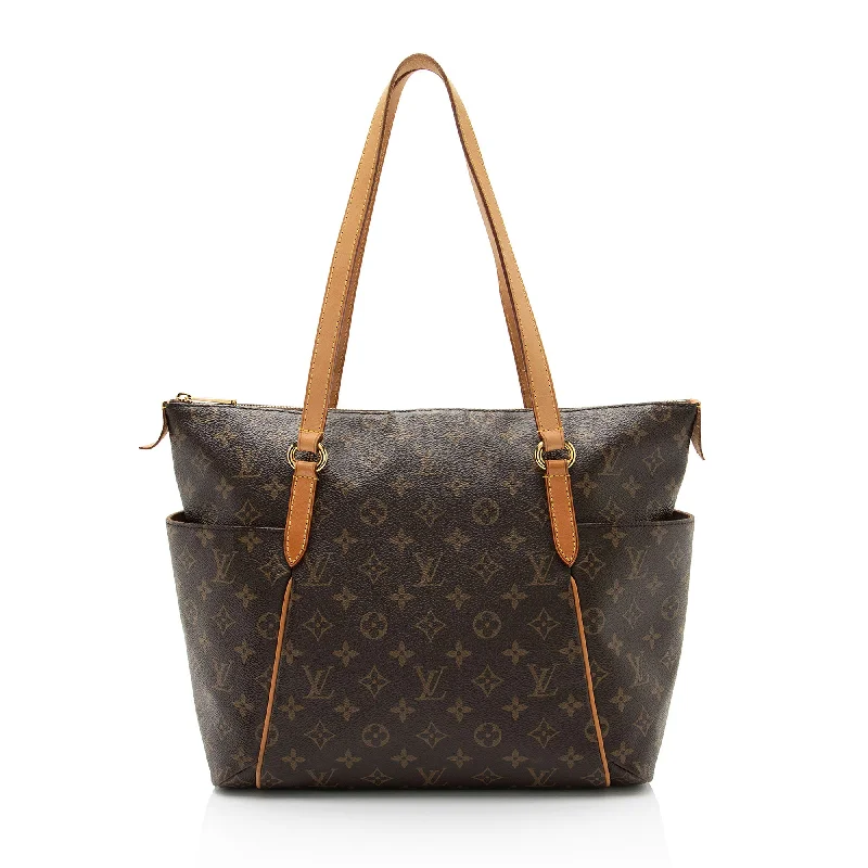 Louis Vuitton Monogram Canvas Totally MM Tote (SHF-OUVzwH)