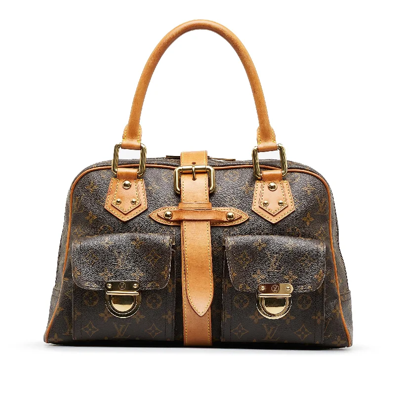 Louis Vuitton Monogram Manhattan GM (SHG-NEVfKX)