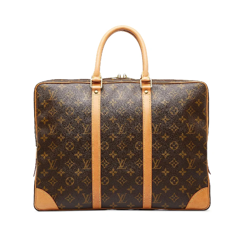 Louis Vuitton Monogram Porte Documents Voyage (SHG-bKGljz)