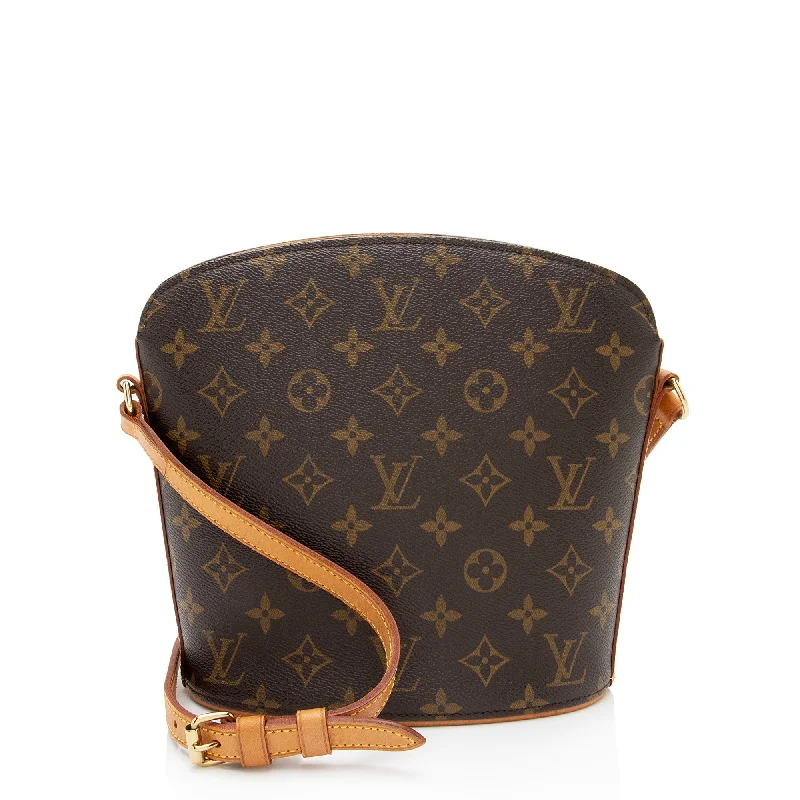 Louis Vuitton Vintage Monogram Canvas Drouot Shoulder Bag (SHF-1DGF9G)