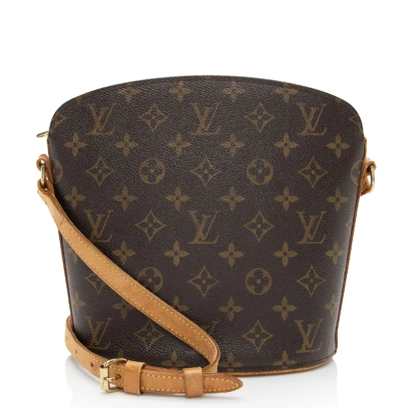 Louis Vuitton Vintage Monogram Canvas Drouot Shoulder Bag (SHF-mx5r7z)