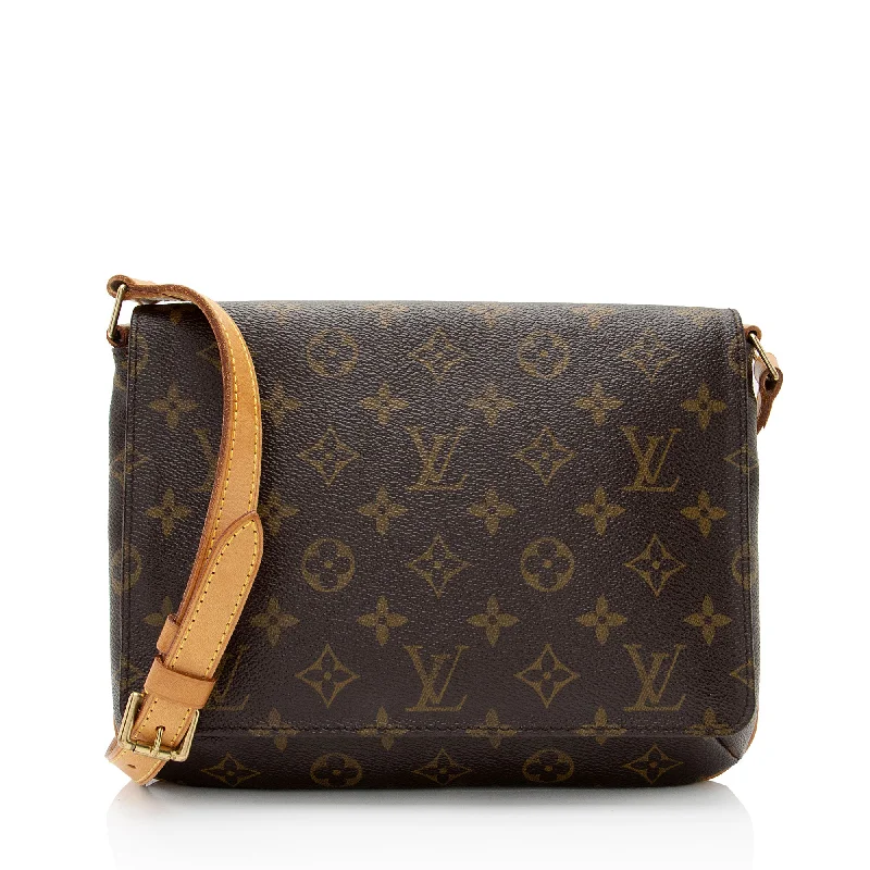 Louis Vuitton Vintage Monogram Canvas Musette Tango Shoulder Bag (SHF-nQS5lD)