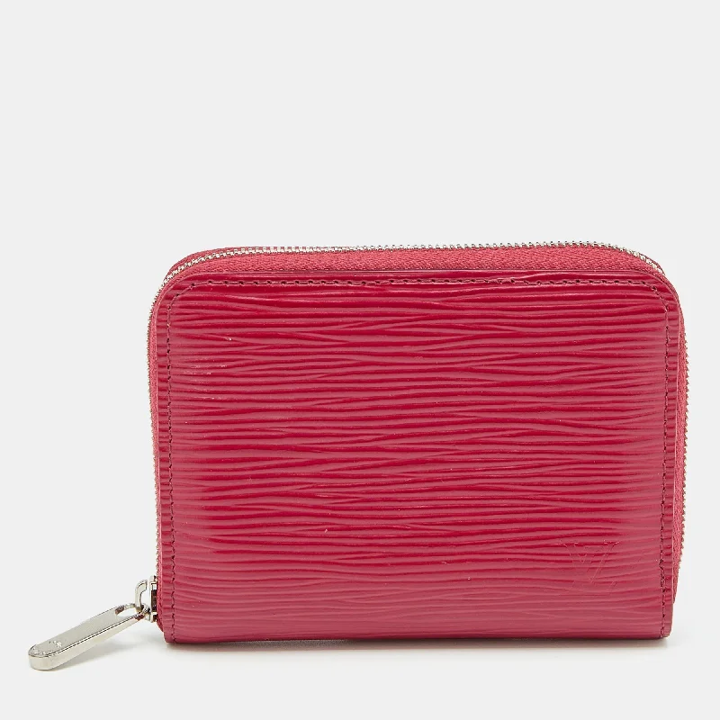 Louis Vuitton Fuchsia Epi Leather Zippy Coin Purse