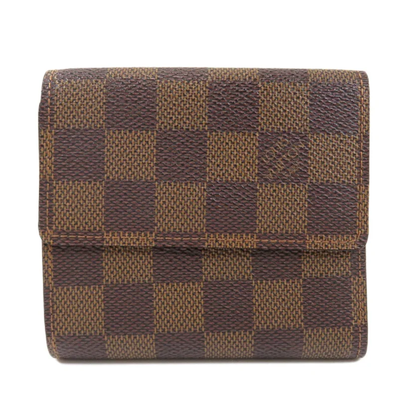 Louis Vuitton Brown Canvas Elise wallet accessories