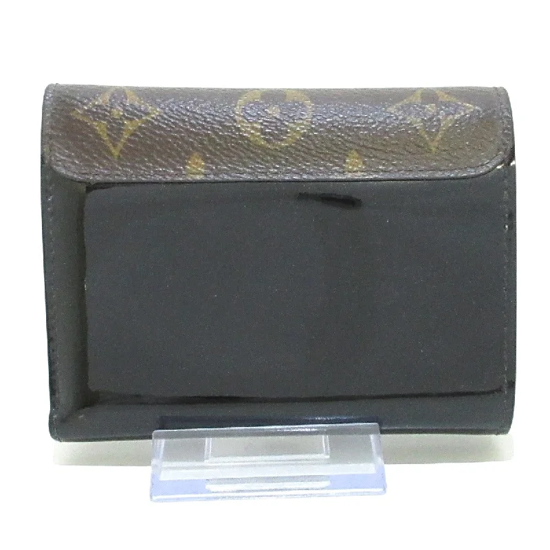 Louis Vuitton Black Canvas Cherrywood wallet accessories