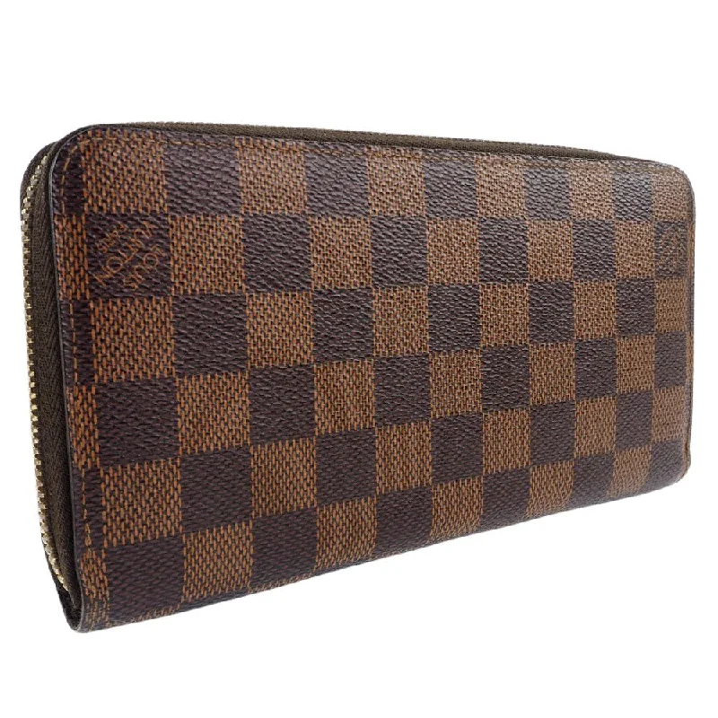 Louis Vuitton Brown Canvas Portefeuille zippy wallet accessories