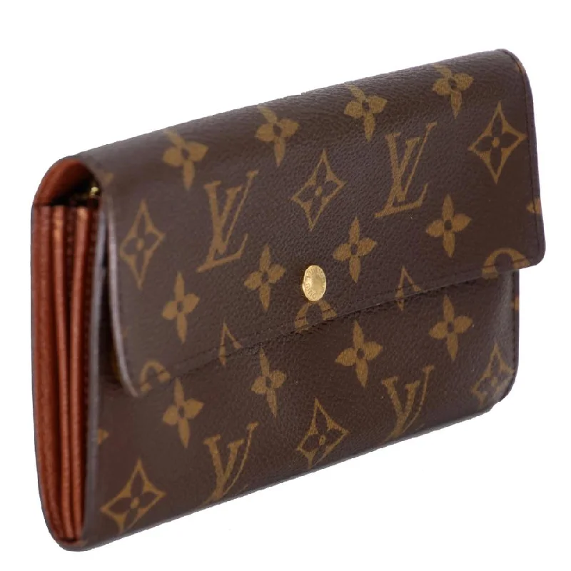 Louis Vuitton Monogram Coated Canvas Sarah Continental Wallet LV-1118P-0022