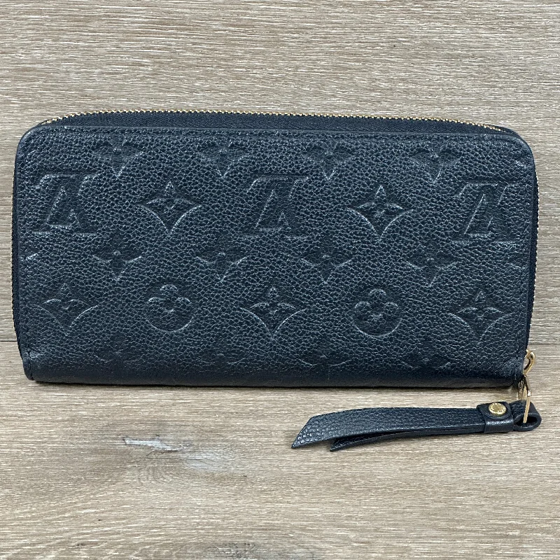 Louis Vuitton Monogram Empriente Zippy Long Wallet - Black