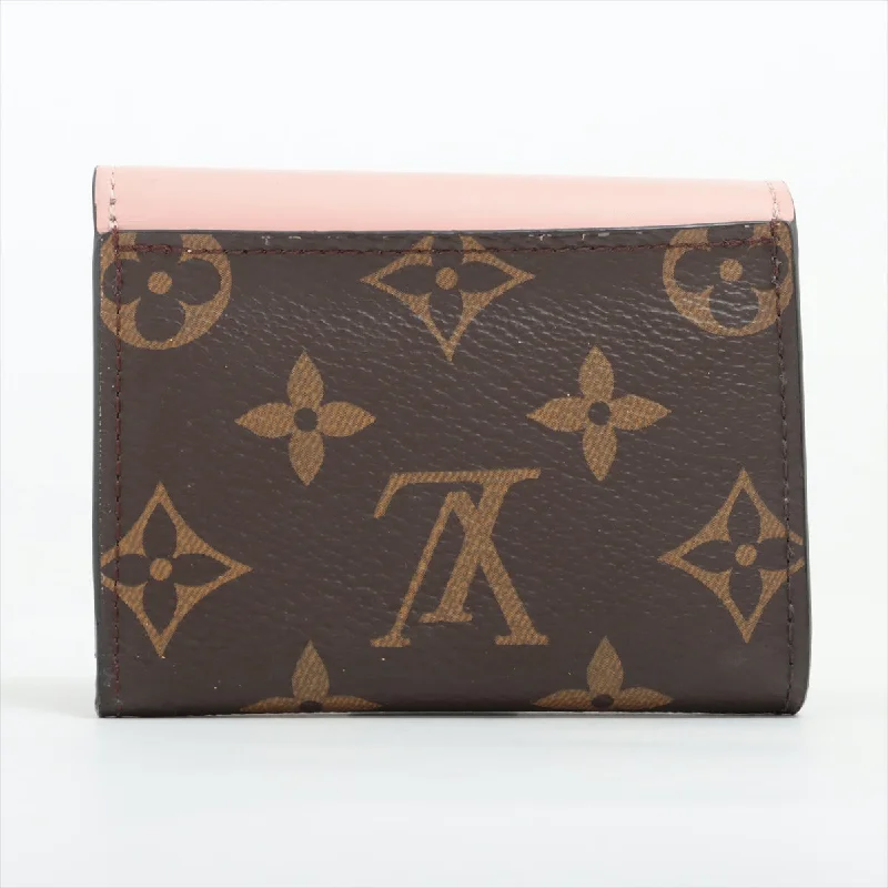 Louis Vuitton Monogram Zoé Wallet Rose Ballerine